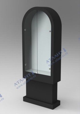 Витрина музейная ВМР-1 без полок