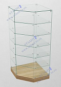 12-Витрина из стекла серия "Бюджет"